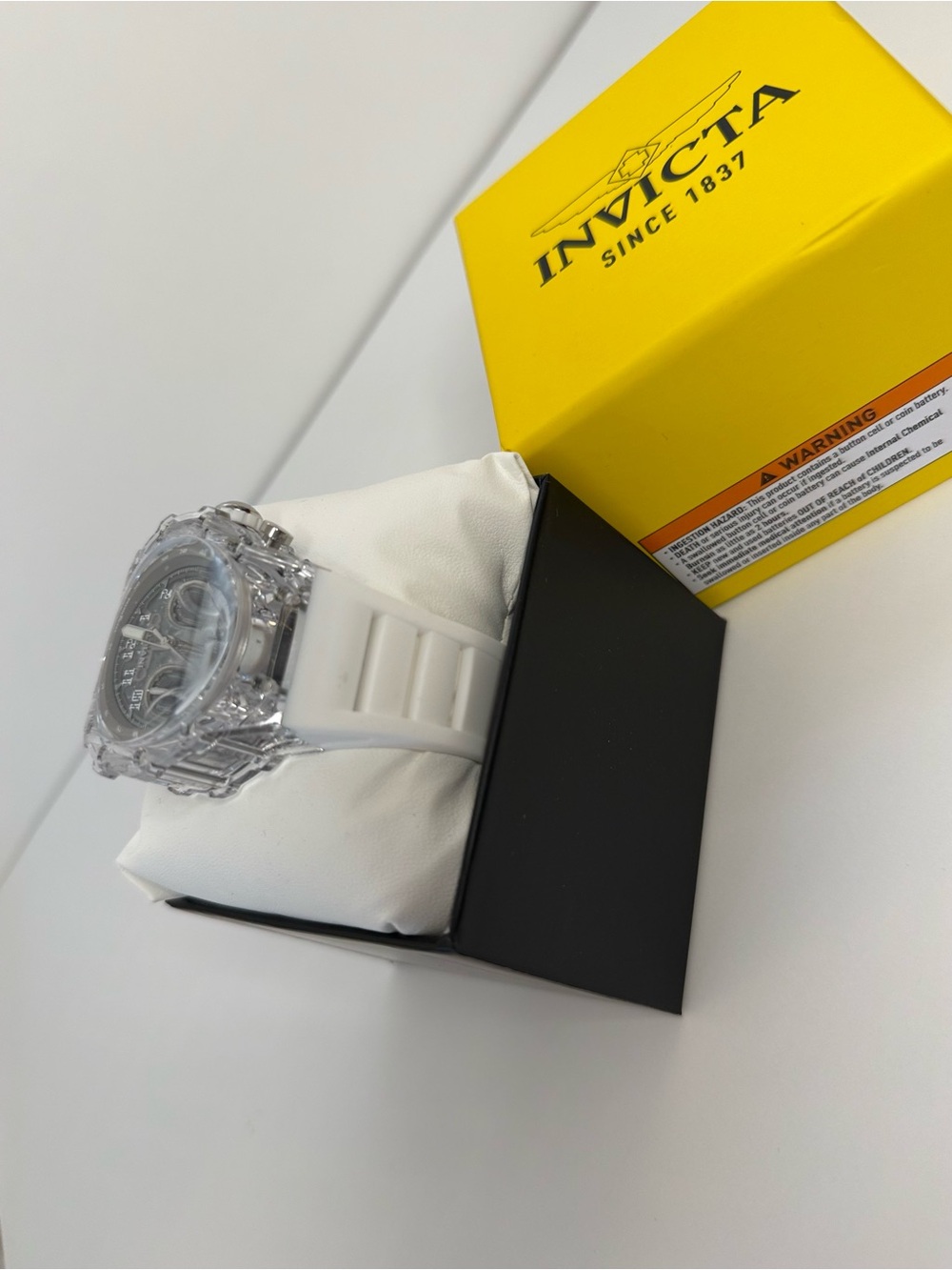 Invicta Racing Vaulthan Men's Watch - 44mm, White - Picture 5 of 6